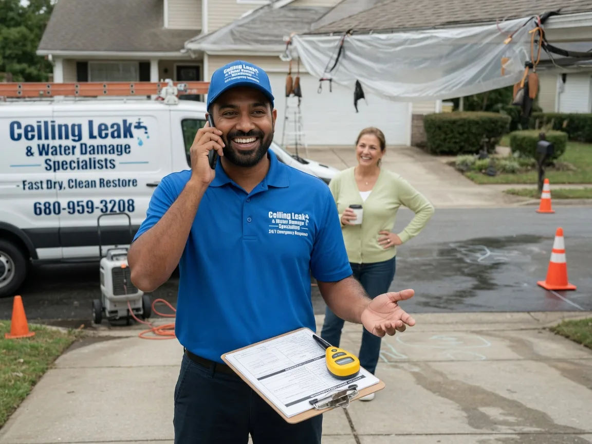 Ceiling Leak Cleanup Sparrow Bush, NY FAQs